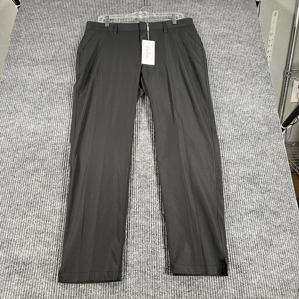 Lady Hagen Pants Womens 10 Black Traditional Golf HydroDri UPF 25+ Performance